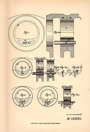 Original Patentschrift - W. Putsch in Wecker / Biwer i. Luxemburg , 1906 , Radiator - Glieder !!!