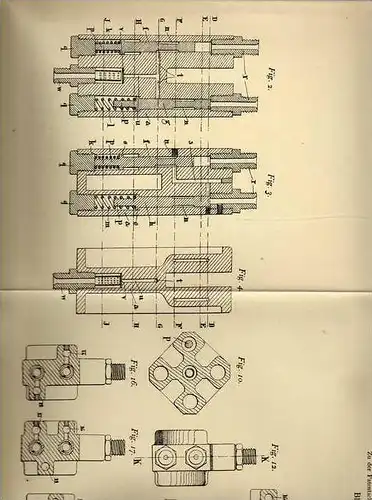 Original Patentschrift - G. Constantinescu in London ,1913 , Gasgewinnung aus Zylindern !!!