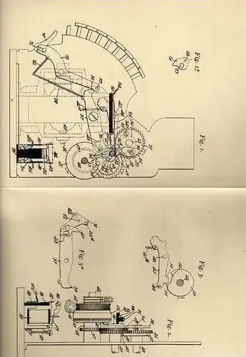 Original Patentschrift - Registrierkasse , Kasse , 1905 , National Cash Register Comp. in Berlin !!!