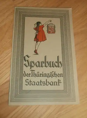 altes Sparbuch Gera , 1944 - 1945 , Louise Klein geb. Brauling , Sparkasse , Bank !!!