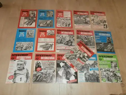 16x Speedway International 1983-1986 , Bahnsport Journal , Zeitschrift !!!