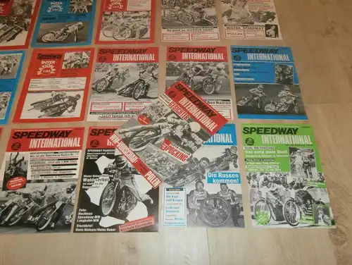 16x Speedway International 1983-1986 , Bahnsport Journal , Zeitschrift !!!