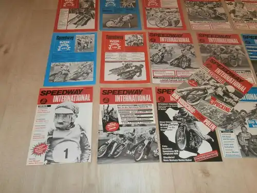 16x Speedway International 1983-1986 , Bahnsport Journal , Zeitschrift !!!