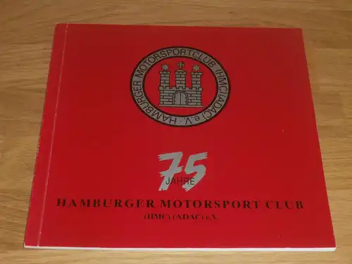 ADAC Motorsportclub Hamburg , 75 Jahre , Chronik , Buch , Journal !!!