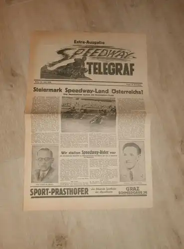 Speedway Telegraf , 1950 , Extra Ausgabe , Bahnsport Nachlass !!!
