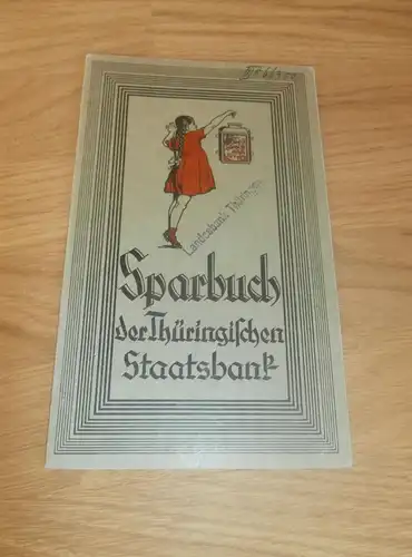 altes Sparbuch Weimar , 1940 - 1946 , Sparkasse , Bank !!!