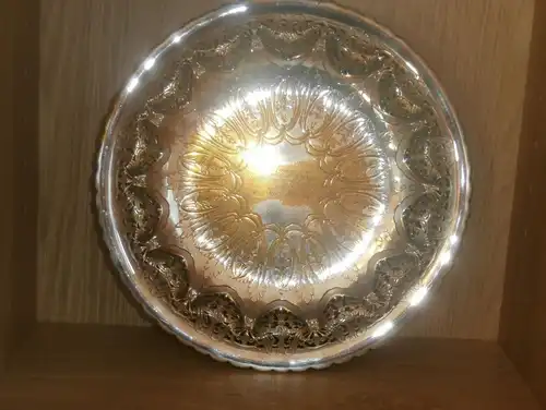 2. Speedway in Bremen , 1954 , 2. Preis , Silberschale , Rennsport , Motorradrennen , Rennfahrer , Nachlass