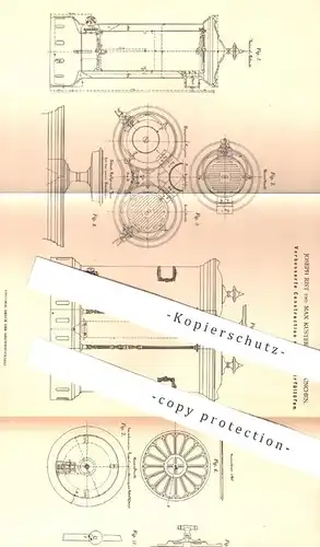 original Patent - Joseph Rist , Max Kustermann , München , 1879 , Regulierfüllofen | Füllofen , Ofen , Öfen , Ofenbauer