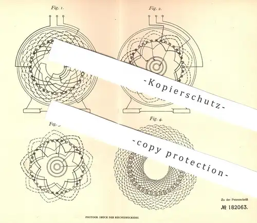 original Patent - Maschinenfabrik Oerlikon , Schweiz | Anlasser für Mehrphasenmotor , Doppelfeldmotor | Motor | Kloß !!