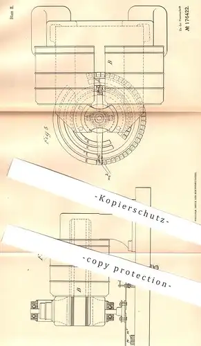 original Patent - Max James Eccles Tilney , London 1905 , elektr. Verteilungsnetze mit wechselnder Stromentnahme | Strom