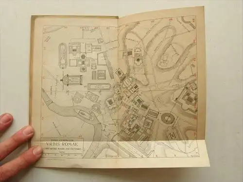 Rom - Panorama 1890 ,  mit Triumphzug Kaiser Constantin , Geschichte Italien , Italia , Roma