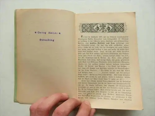 Rom - Reise 1898 zur Krönungs-Jubel-Feier Leo XIII. Botzler , Theologie , J.M. von Flüe , Straubing , Pabst !!!