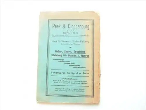 Stadt Buckow , Märkische Schweiz , 1928 , Fuhrmann Wanderungen , Eigenverlag um 1928 !!!