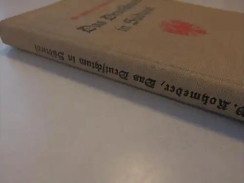 Das Deutschtum in Südtirol !!! 1932 , 218 Seite,  Mit Karte der Umgangssprachen in Südtirol , Dr. W. Rohmeder , Tirol !!