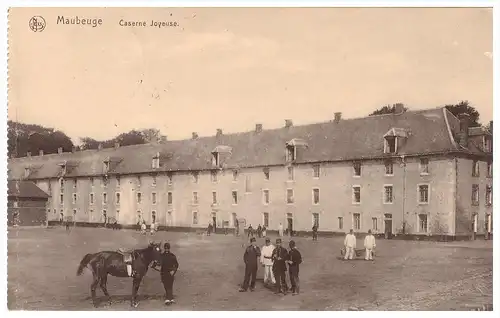 Maubeuge , 1916 , Caserne Joyeuse , Feldpost , Landwehr Inf. Rgt 77 , 6. Kompanie , 111 Inf. Division , Landsturm !!!