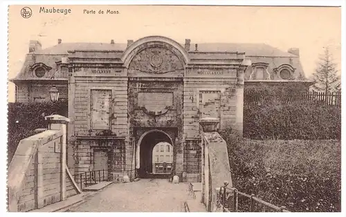 Maubeuge , 1916 , Porte de Mons , Feldpost , Landwehr Inf. Rgt 77 , 6. Kompanie , 111 Inf. Division , Landsturm !!!