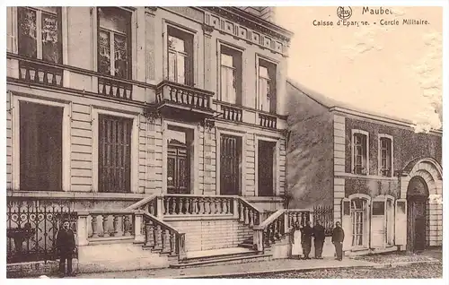 Maubeuge , 1916 , Caisse d`Esparne , Feldpost , Landwehr Inf. Rgt 77 , Regimentsstab , 111 Inf. Division !!!