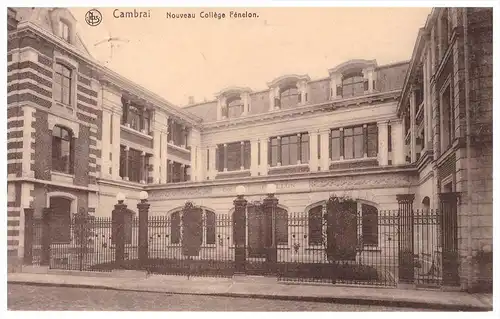 Cambrai , 1916 , Noveau College Fénelon , Feldpost , Landwehr Inf. Rgt 77 , Regimentsstab , 111 Inf. Division !!!