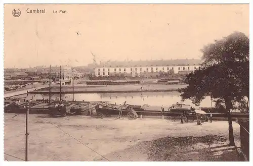 Cambrai , 1916 , Le Port , Feldpost , Landwehr Inf. Rgt 77 , Regimentsstab , 111 Inf. Division !!!