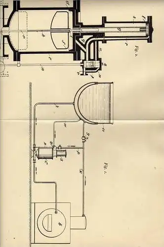 Original Patentschrift - W. Weckerle in Zuffenhausen , 1905, Dampfkessel Vorrichtung , Stuttgart !!!