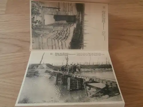 Album voll mit Postkarten / Ansichtskarten aus Redan de Nieuport , nieuwpoort , Krieg , Bomben , AK , Fotoalbum !!!