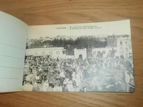 Album voll mit Postkarten / Ansichtskarten aus Tanger , Marokko , AK , Fotoalbum !!!