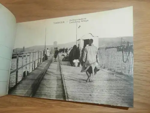 Album voll mit Postkarten / Ansichtskarten aus Tanger , Marokko , AK , Fotoalbum !!!