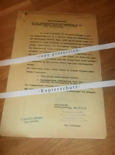 alte Dokumente - Ganzkow , Roga , Salow in Mecklenburg , 1951 , mit Karte , Friedland , Neubrandenburg !!!