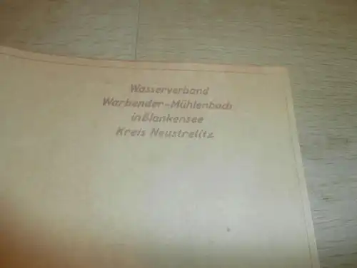 alte Karten - Bredenfelde in Mecklenburg , 1951 , mit Karte , Warbende , Blankensee , Neustrelitz !!!