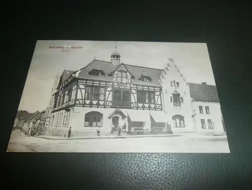 Ansichtskarte Sternberg i. Mecklenburg , 1913 , Hotel , AK gelaufen !!!