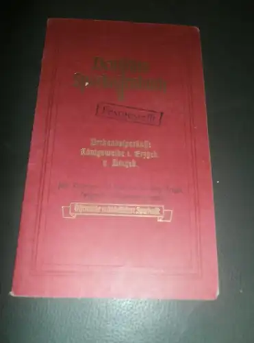 altes Sparbuch Königswalde i. Erzgebirge , 1944 - 1945 , Hertha Wolf geb. Ulke , Sparkasse , Bank !!!