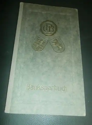 altes Sparbuch Luckenwalde , 1936 - 1944 , Elisabeth Sademann , Sparkasse , Bank !!!