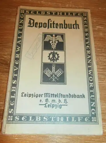 altes Sparbuch Leipzig , 1940 - Juli 1945 , Karl Unger in Leipzig , Fleischer , Sparkasse , Bank !!!