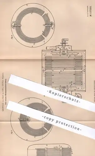 original Patent - Leopold von May , Ung. Ostra , Mähren , 1901 , Wärmeaustauschvorrichtung | Wärmetauscher , Wärme !!