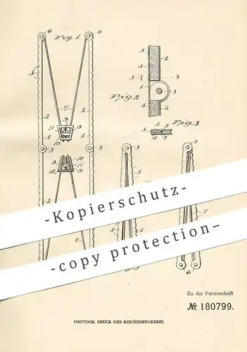 original Patent - George Albert , Mell de Witt , Buenavista , Colorado , USA , 1906 , Bügelfalten | Hosen , Schneider