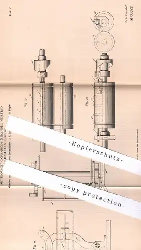 original Patent - Aktiebolaget Göranssons Mekaniska Verkstad , Stockholm , Schweden | Schachteln in Papier einschlagen