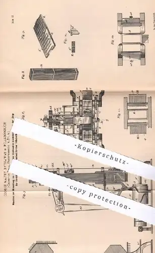 original Patent - George Maltby Hathaway , Wellsborough , Tioga , Pennsylvania | 1896 | Streichhölzer , Zündhölzer !!!