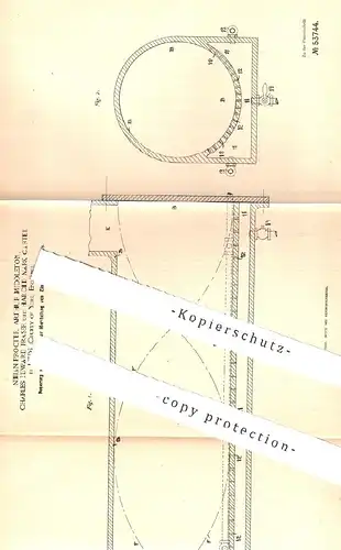 original Patent - Ninian Procter , Arthur Middleton , Charles E. Fraser , Harold M. Carter ,  Leeds England | Ziegel !!