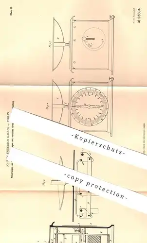 original Patent - Friedrich Kadow , Berlin , 1883 , Wirtschaftswaage | Waage , Waagen | Gewicht , Wiegen !!!