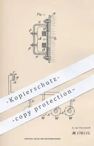 original Patent - Alard du Bois Reymond , Berlin , 1904 , Abgabe von Schallsignal unter Wasser vom Schiff aus | Schiffe