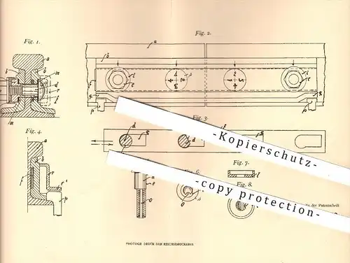 original Patent - Michael Philatoff in Zarskoje Sselo bei St. Petersburg , 1905 , Sicherung für Befestigungsschrauben !!