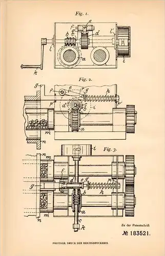 Original Patentschrift - A. Pfeiffer in Hedelfingen b. Stuttgart , 1906 , Apparat für Gasretorten , Gas !!!