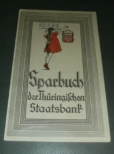 altes Sparbuch Langewiesen , 1943 - 1946 , Sparkasse , Bank !!!