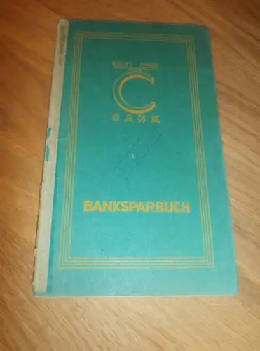 altes Sparbuch Magdeburg , 1945 , Friedrich Mielenhausen in Magdeburg , Kunze , Sparkasse , Bank !!!