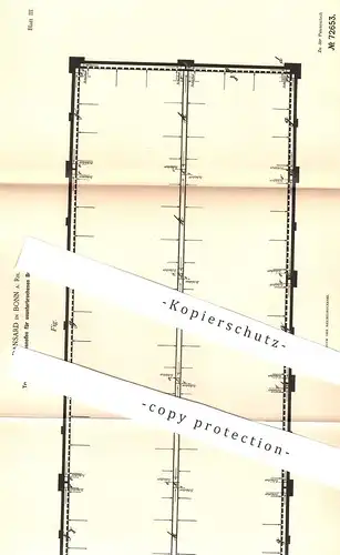 original Patent - Carl Dansard , Bonn / Rhein , 1892 , Trockenofen , Brennofen | Ofen , Öfen , Ofenbauer , Ton , Keramik