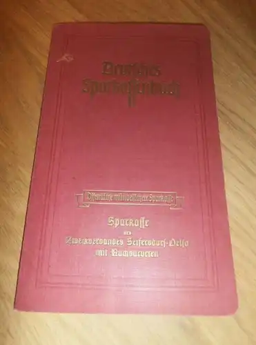 altes Sparbuch Seifersdorf Oelsa , 1945 - 1949 , Ute Münch in Paulsdorf , Dippoldiswalde , Sparkasse , Bank !!!