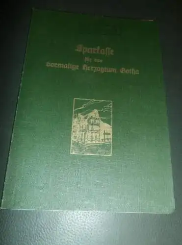 altes Sparbuch Gotha , 1941 - 1946 , Edda Troné , Sparkasse , Bank !!!