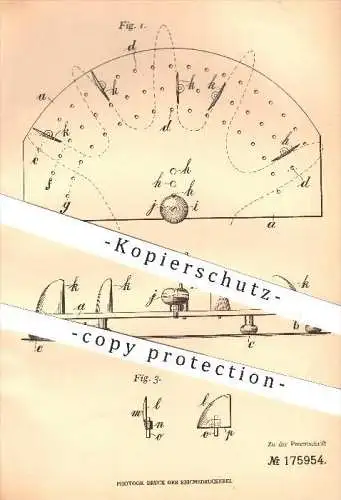 original Patent - Edmund Barrow Kursheedt in East Orange , USA , 1905 , Spreizen der Finger , Fingerspreizer , Spreizer