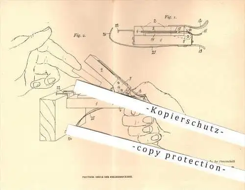 original Patent - Hans Hilsdorf in Bingen , 1905 , Photometer , Fotometer , Fotograf , Fotografie , Kamera , Kopieren