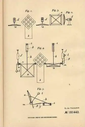Original Patentschrift - C. Banneick in Lüchow , 1906 , Kegeln , Kegelkugeln , Vorrichtung zum Auffangen , Kegel !!!